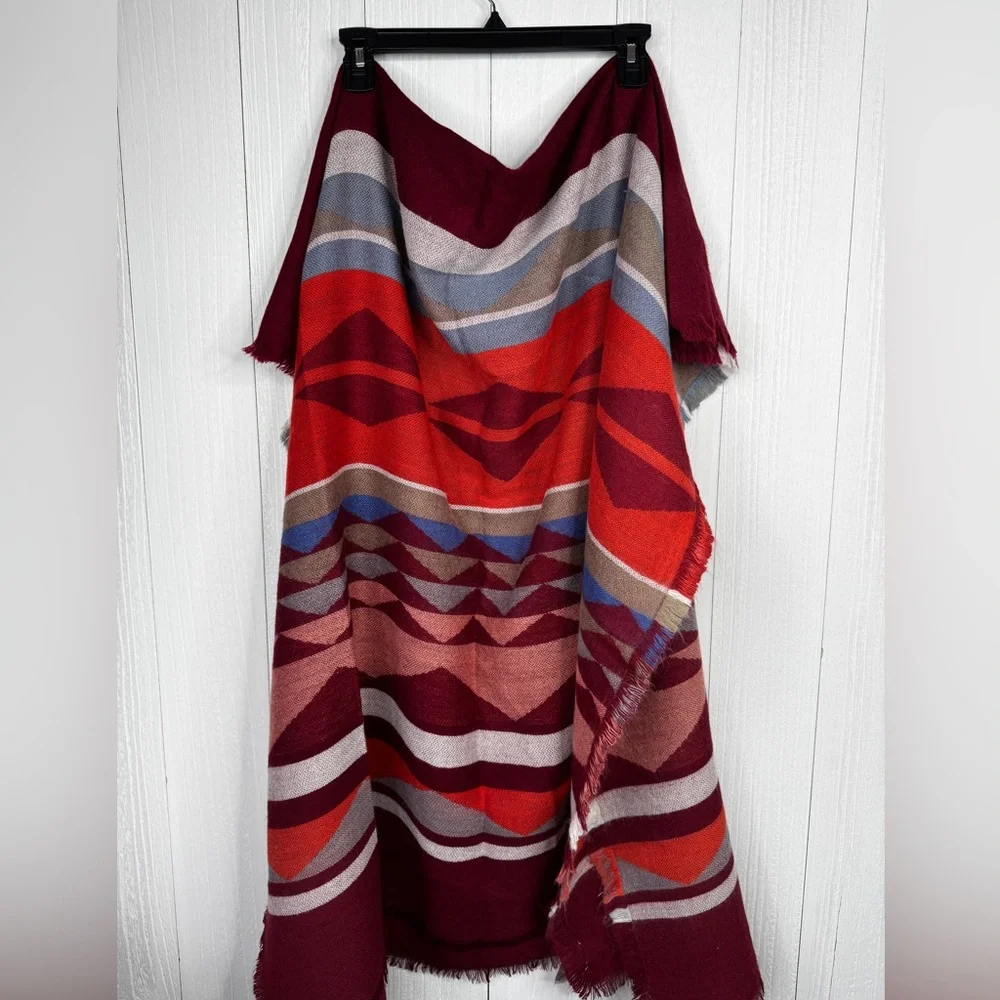 Old Navy Oversized Flannel Scarf in Southwest